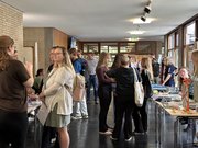 Besucher:innen von ehb.open house. Foto: EHB