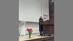 Ansprache von Professorin Dr. Melita Grieshop, Studiengangsleitung für Hebammenkunde / Hebammenwissenschaft
