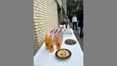 Buffet für die Anwesenden. Foto: EHB