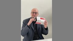 Auch der Rektor ließ sich registrieren