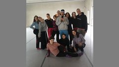 Gruppenfoto der Theaterpädagogik