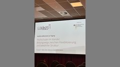 Folie zur Begrüßung der MODUS Abschlusstagung