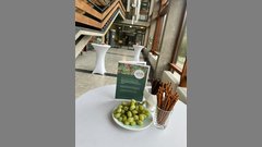 Dekorierter Tisch im Haus F