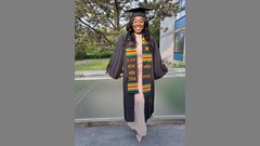 Shareen Boateng, Absolventin im BA Soziale Arbeit, Mai 2024