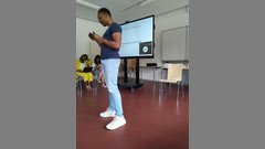 Präsentation eines französichen Teilnehmers